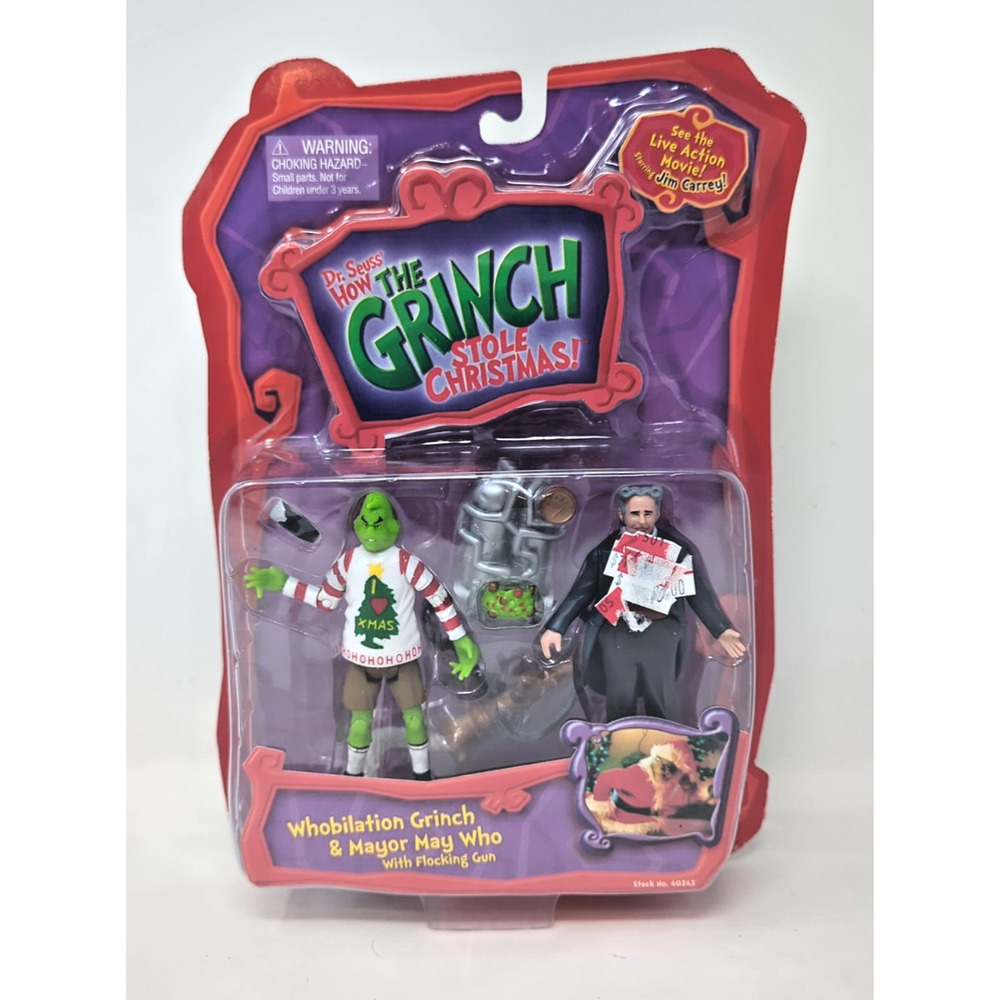 Dr. Seuss' How The Grinch Stole Christmas Whobilation Grinch & Mayor May Who
